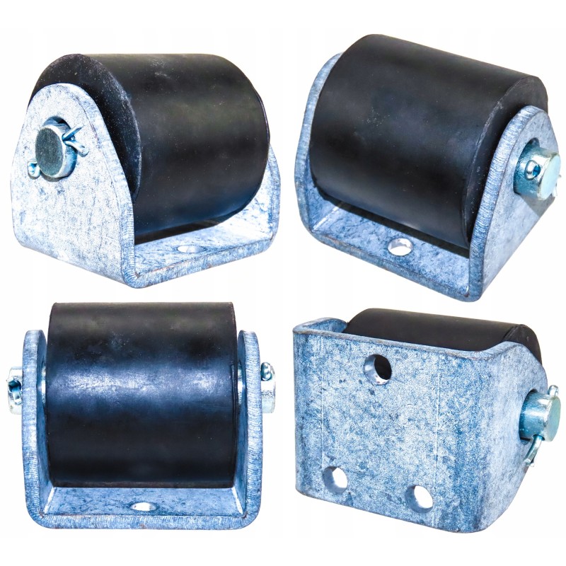 Roll stop bumper, bumper, 1 horizontal roller