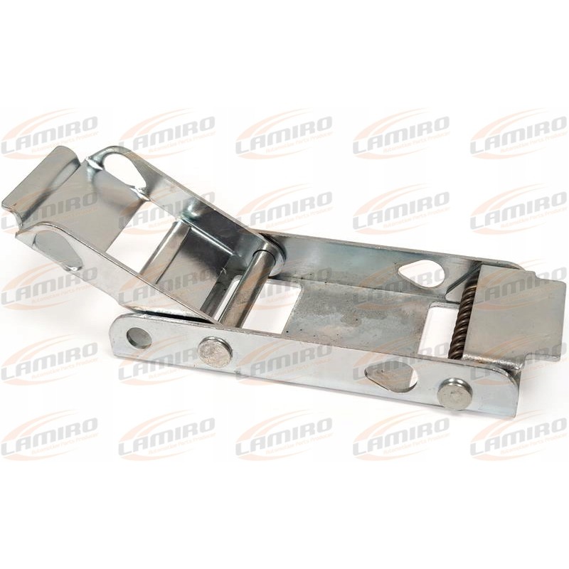 Curtain tarpaulin tensioner with galvanized lock