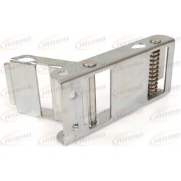 Curtain tarpaulin tensioner with galvanized lock