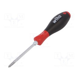 1 pcs x WIHA - 776 - Screwdriver, Pozidriv®, assisted with a key, PZ1, SoftFinish®