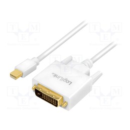 1 pcs x LOGILINK - CV0137 - Cable, DisplayPort 1.2, 1.8m, white