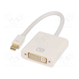 1 pcs x DIGITUS - AK-340406-001-W - Adapter, DVI-I (24+5) socket,mini DisplayPort plug, 0.15m