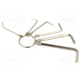 1 pcs x IRIMO - 41111 - Wrenches set, hex key, steel, 6pcs.