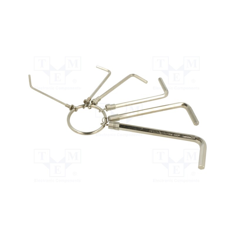 1 pcs x IRIMO - 41111 - Wrenches set, hex key, steel, 6pcs.