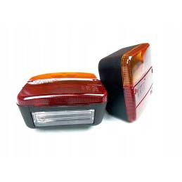 Set of trailer lamps, reflectors, 7-pin plug