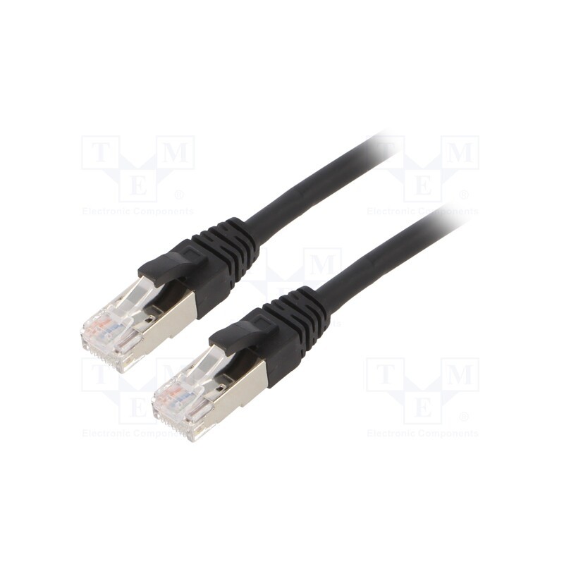 1 pcs x LAPP - 24441321 - Patch cord, ETHERLINE® Cat.6a,S/FTP, 6a, stranded, Cu, LSZH, black