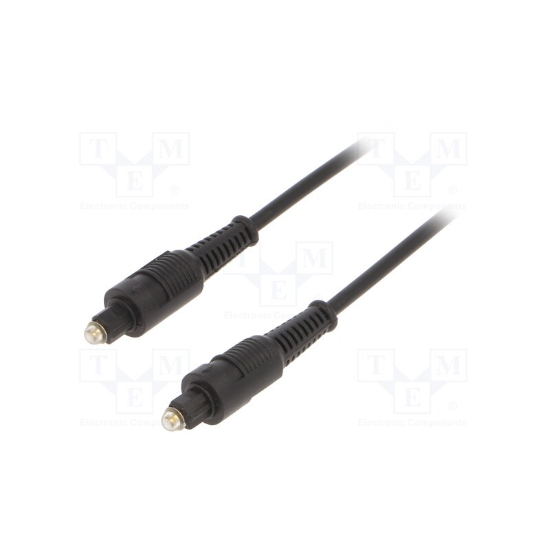 1 pcs x GEMBIRD - CC-OPT-7.5M - Cable, Toslink plug,both sides, 7.5m, black, Øcable: 5mm