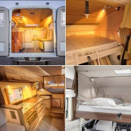 Suparee lamp 2 pieces 12 volt boat camper lighting with USB