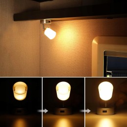 Suparee lamp 2 pieces 12 volt boat camper lighting with USB