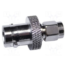 1 pcs x MUELLER ELECTRIC - BU-P4290-NS - Connector: BNC, -50÷170°C, BNC female,SMA male, 50Ω, female, 30VAC