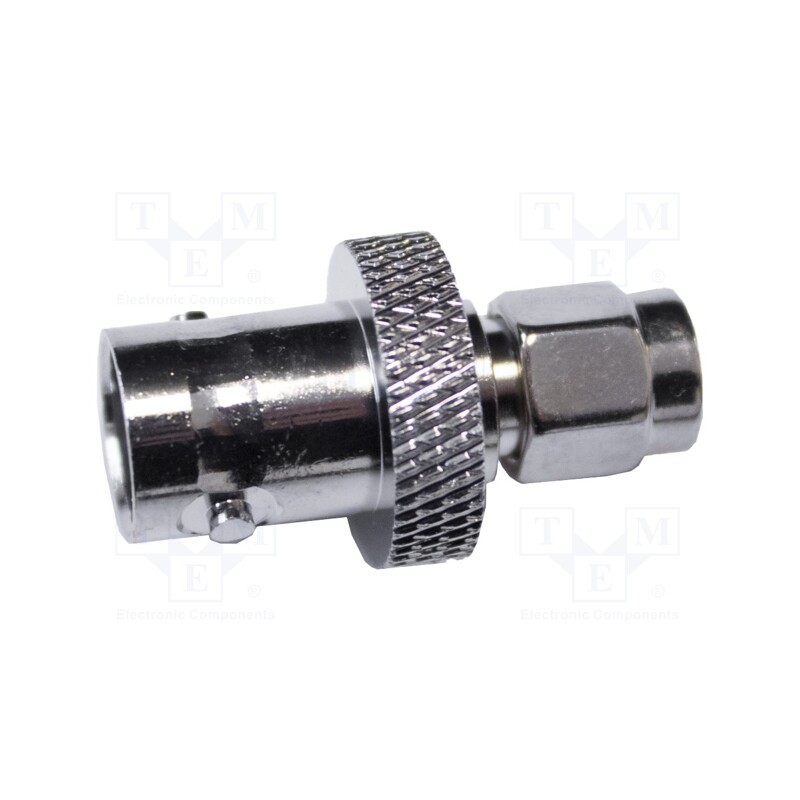 1 pcs x MUELLER ELECTRIC - BU-P4290-NS - Connector: BNC, -50÷170°C, BNC female,SMA male, 50Ω, female, 30VAC