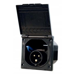 CEE socket, external camping connection, 230v 16a
