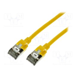 1 pcs x LOGILINK - CQ9047S - Patch cord, U/FTP, 6a, stranded, Cu, elastomer thermoplastic TPE