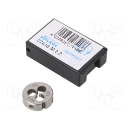 1 pcs x Vu00d6LKEL - 27418 - Threading die, high speed steel stal szybkotnąca HSS, M2,2