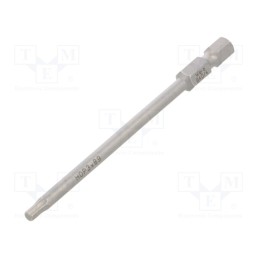 1 pcs x WERA - 5059630001 - Screwdriver bit, Hex Plus key, HEX 3mm, Overall len: 89mm