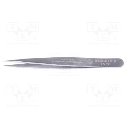 1 pcs x BERNSTEIN - 5-071 - Tweezers, 85mm, Blade tip shape: sharp, universal