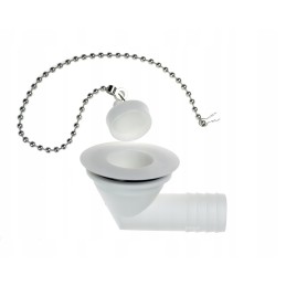 Water drain from the shower basin to the yacht's boat