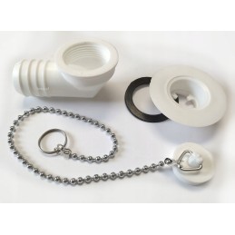 Water drain, sink, shower tray, washbasin, hole 30, pipe 25