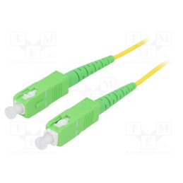 1 pcs x LOGILINK - FPSSC03 - Fiber patch cord, OS2, SC/APC,both sides, 3m, LSZH, yellow