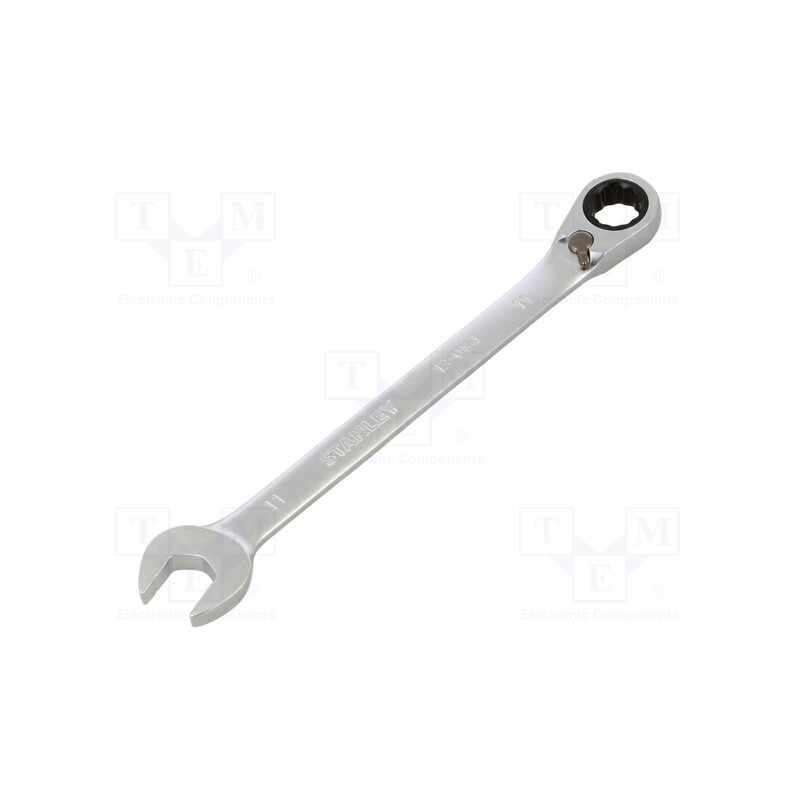1 pcs x STANLEY - FMMT13084-0 - Wrench, combination spanner,with ratchet, 11mm, FATMAX®