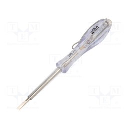 1 pcs x WIHA - 34745 - Voltage tester, insulated, slot, 3,0x0,5mm, Blade length: 60mm