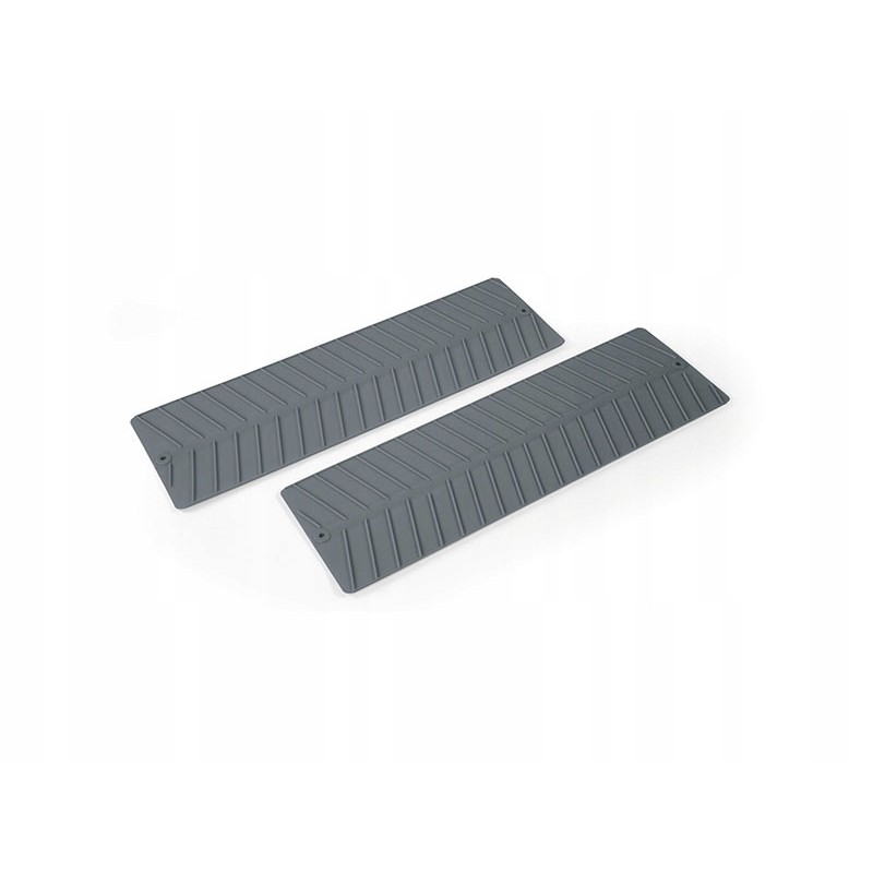 Anti-slip strips 74x22cm gray, set of 2 pcs