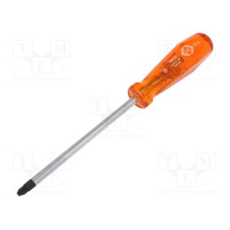 1 pcs x C.K - T4813 3 - Screwdriver, Pozidriv®, PZ3, HD Classic, Blade length: 150mm