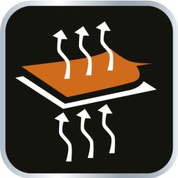 Camo navy work T-shirt, size L