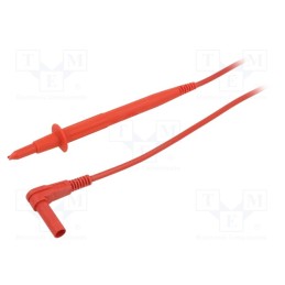 1 pcs x STu00c4UBLI - 66.9007-15022 - Test lead, 20A, probe tip,angular banana plug 4mm