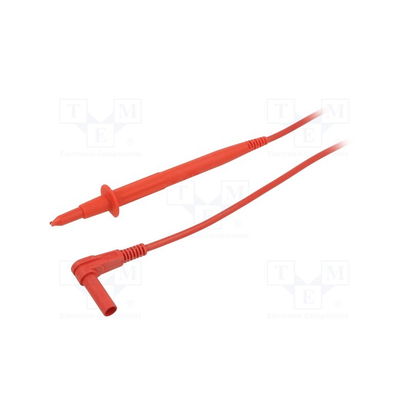 1 pcs x STu00c4UBLI - 66.9007-15022 - Test lead, 20A, probe tip,angular banana plug 4mm