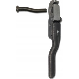 Left side board clip, bottom hole, pin bent pronar