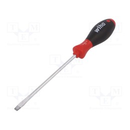 1 pcs x WIHA - 703 - Screwdriver, slot, 6,5x1,2mm, SoftFinish®, Blade length: 150mm