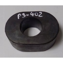 Rubber cushion for the towing hitch, oval