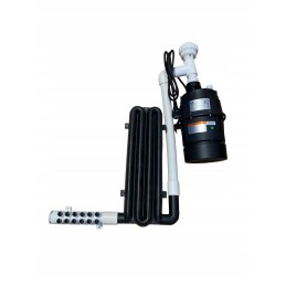 32mm muff connector for aeromassage of a garden jacuzzi tub