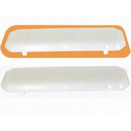 Bus interior lighting lamp installed