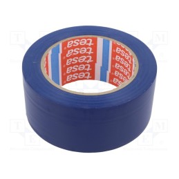 1 pcs x TESA - 60760-00093-16 - Tape: warning, blue, L: 33m, W: 50mm, self-adhesive, Thk: 0.15mm, 160%