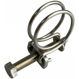 Hose clamps with double stainless steel wire 18-22 mm 10 pcs