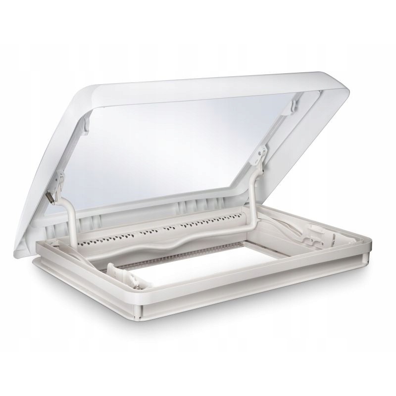 Midi Heki Style camper roof window 700x500 with Dometic lever