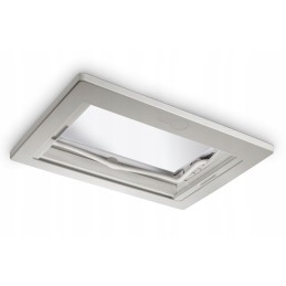 Midi Heki Style camper roof window 700x500 with Dometic lever