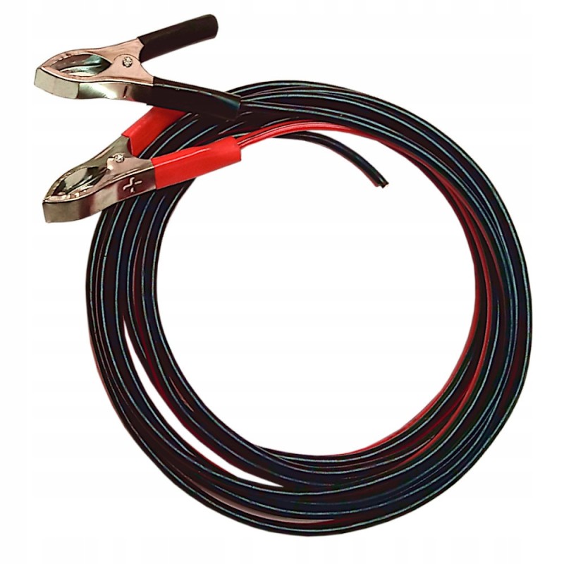 Cable with crocodile clips 2x 2 5mm 3m