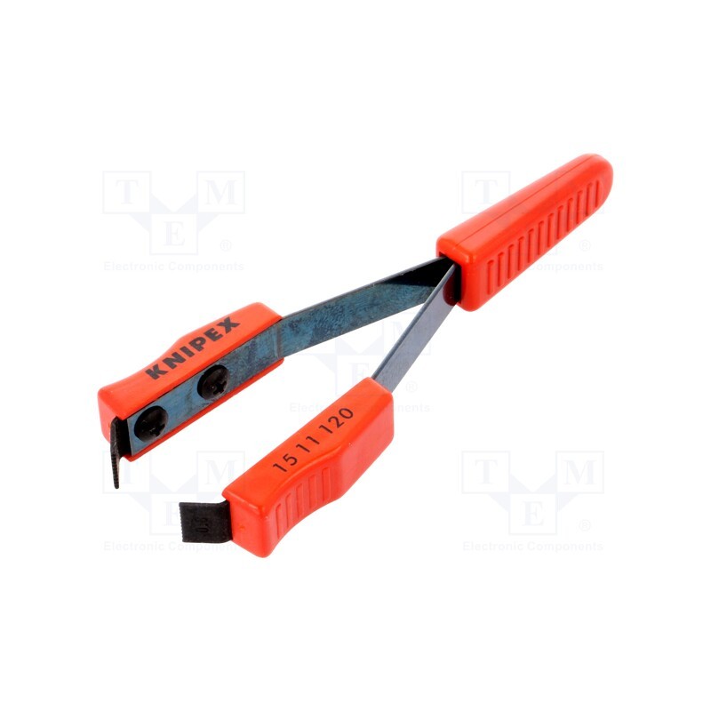 1 pcs x KNIPEX - 15 11 120 - Stripping tool, 0.6mm, Wire: coil wire