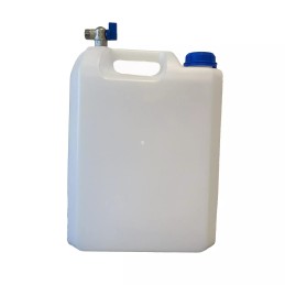 10l water canister, white, lying, short tap 0
