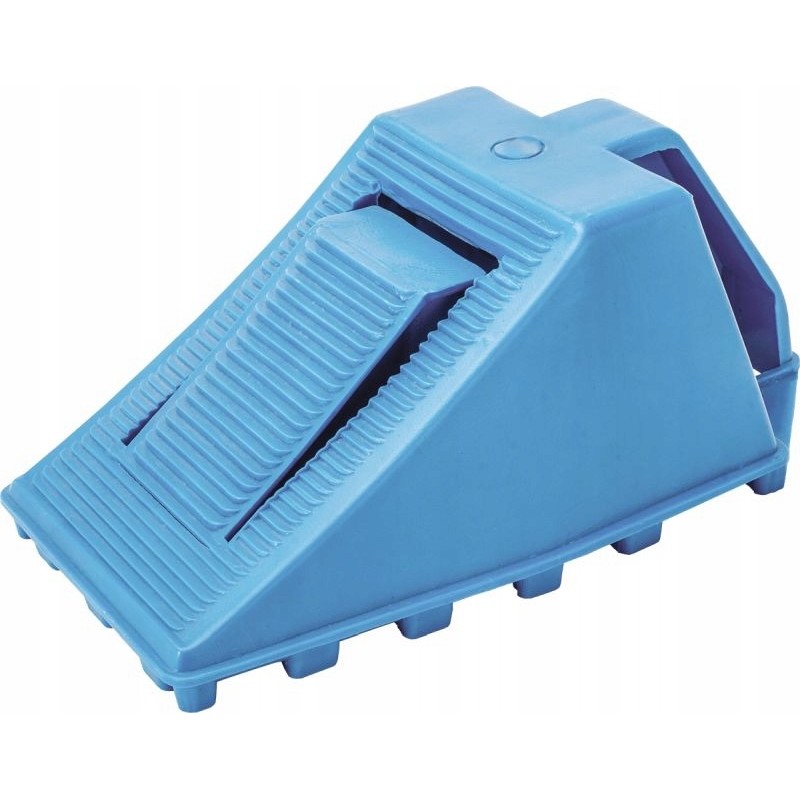 Trailer wheel chock stopper 3 5 t blue