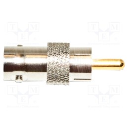 1 pcs x MUELLER ELECTRIC - BU-P5319 - Connector: BNC, -50÷105°C, BNC male,RCA plug, 50Ω, male