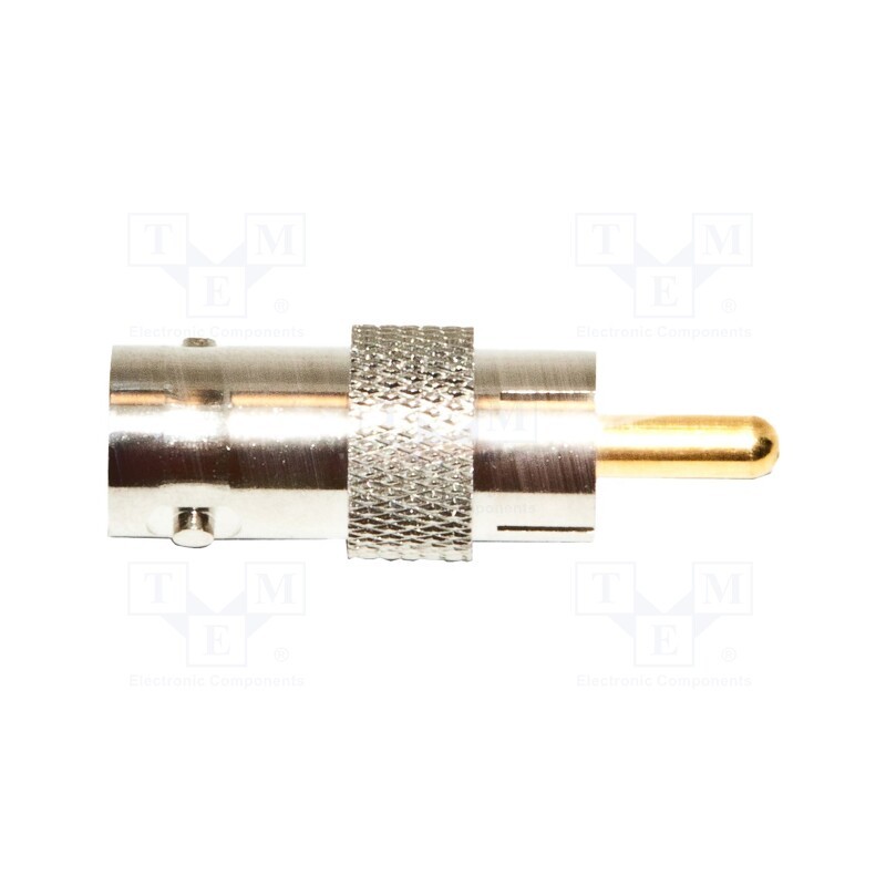 1 pcs x MUELLER ELECTRIC - BU-P5319 - Connector: BNC, -50÷105°C, BNC male,RCA plug, 50Ω, male