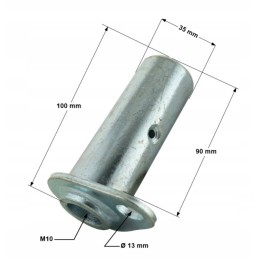 Tilt cylinder pin 35x100 hc carriage from the frame