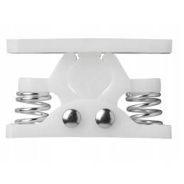 Camper trailer door lock stopper catch