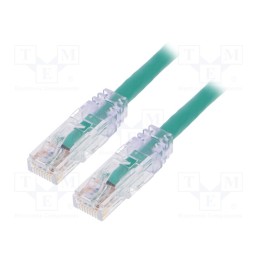 1 pcs x PANDUIT - UTPSP2MGRY - Patch cord, TX6™ PLUS,U/UTP, 6, stranded, Cu, LSZH, green, 2m, 24AWG