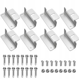 Mounting corner holders for solar panels