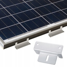 Mounting corner holders for solar panels